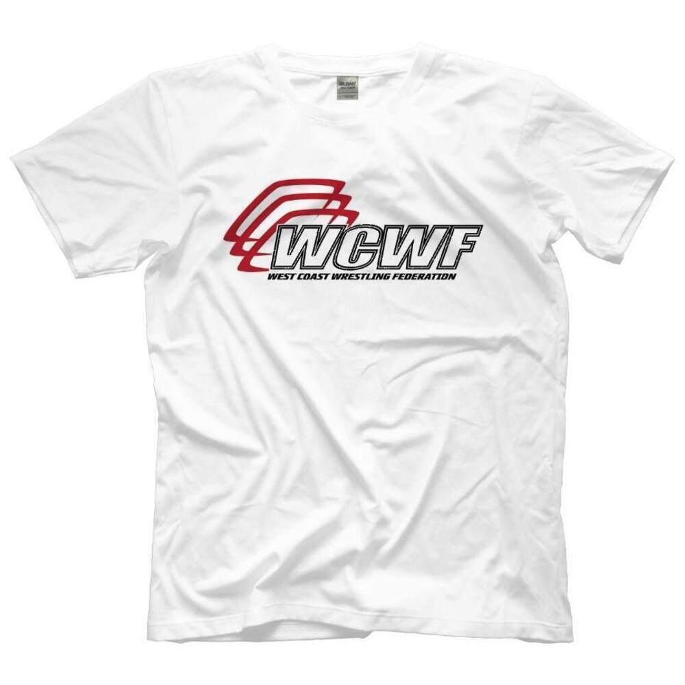 Wcwf Logo White Doublesided Shirt